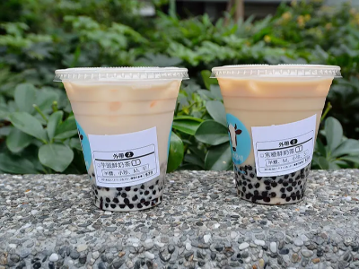 贴在奶茶上的标签是热敏纸吗？